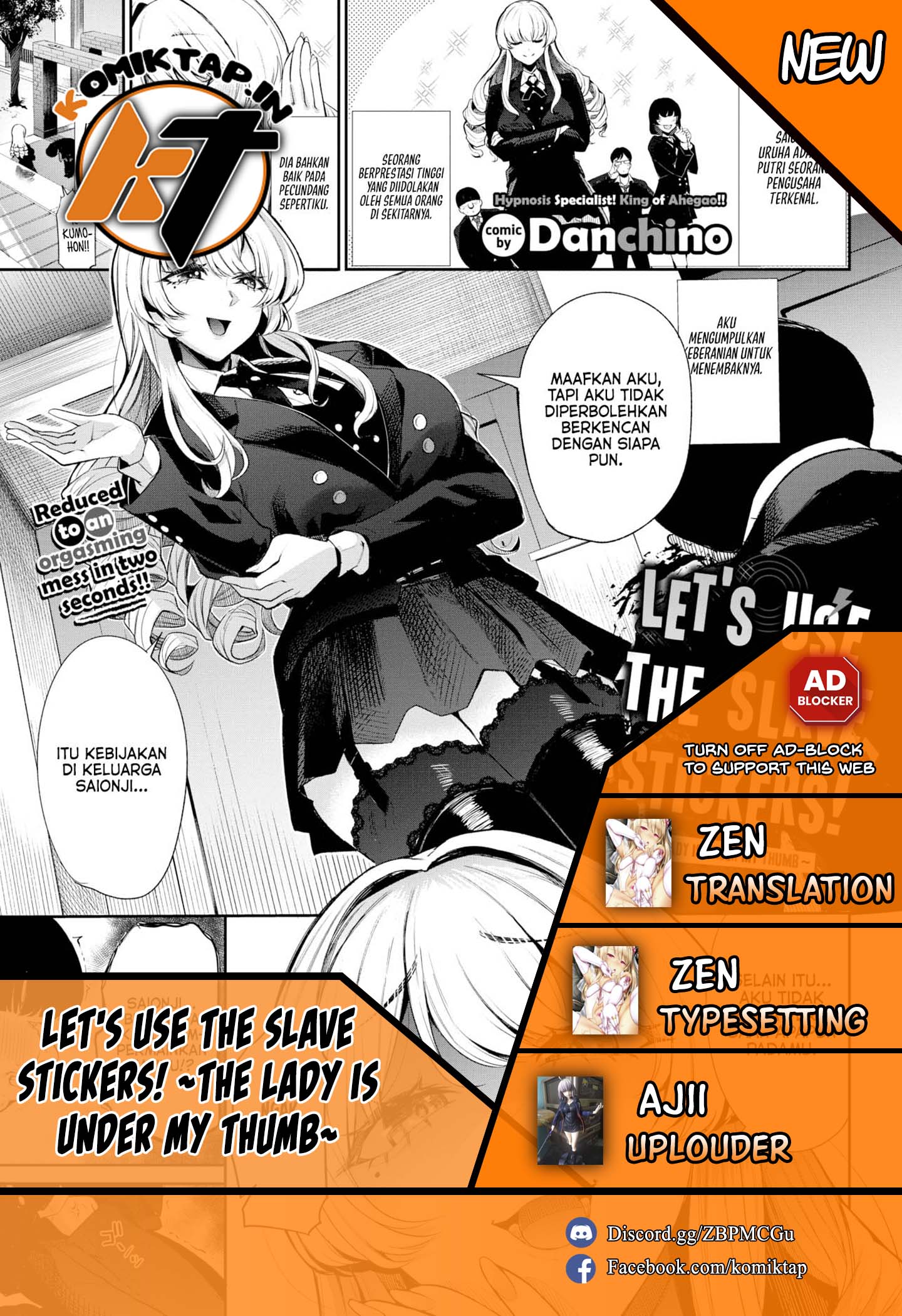 Let&#8217;s Use the Slave Stickers! ~The Lady is Under My Thumb~ - Chapter 1 1