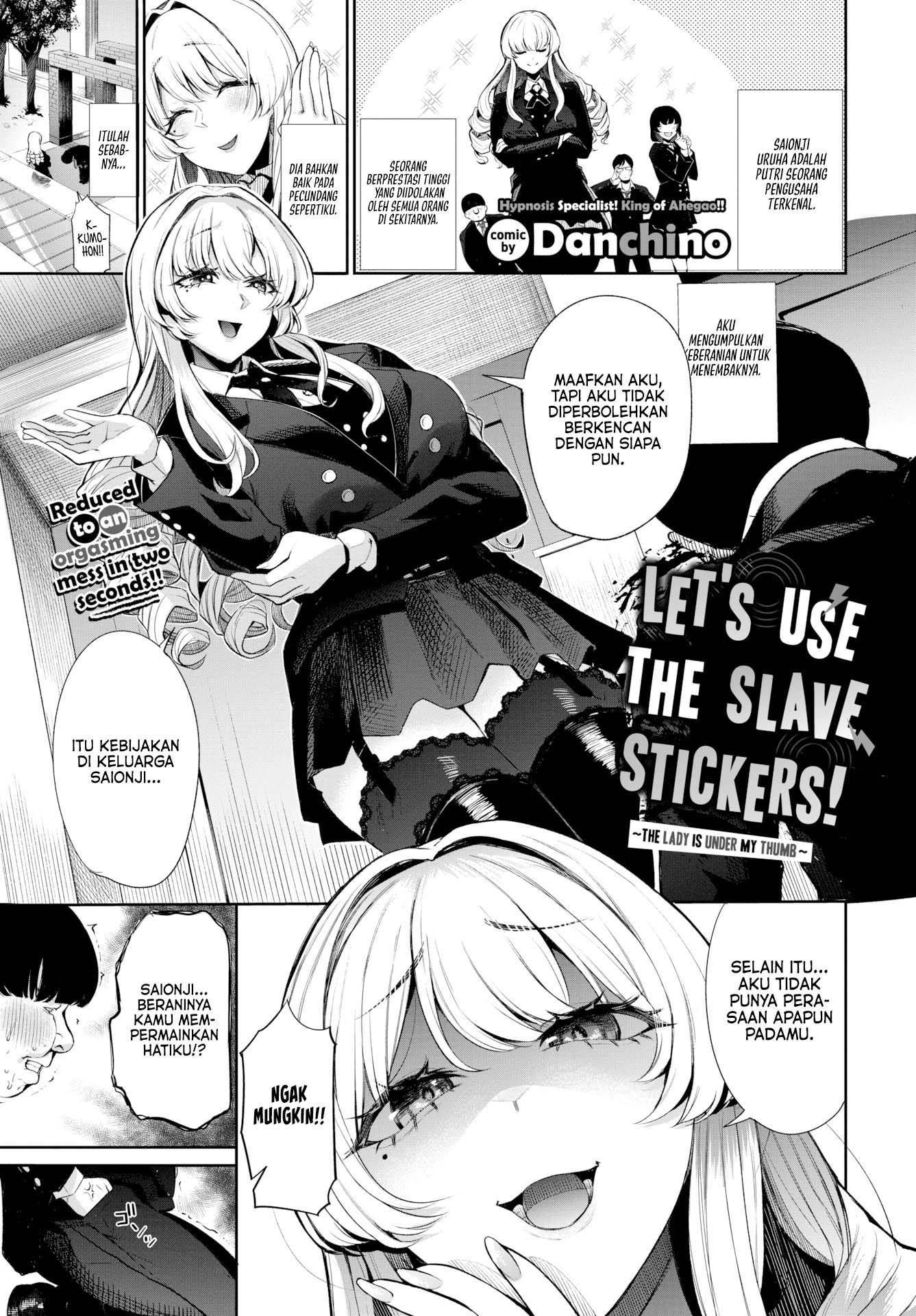 Let&#8217;s Use the Slave Stickers! ~The Lady is Under My Thumb~ - Chapter 1 2