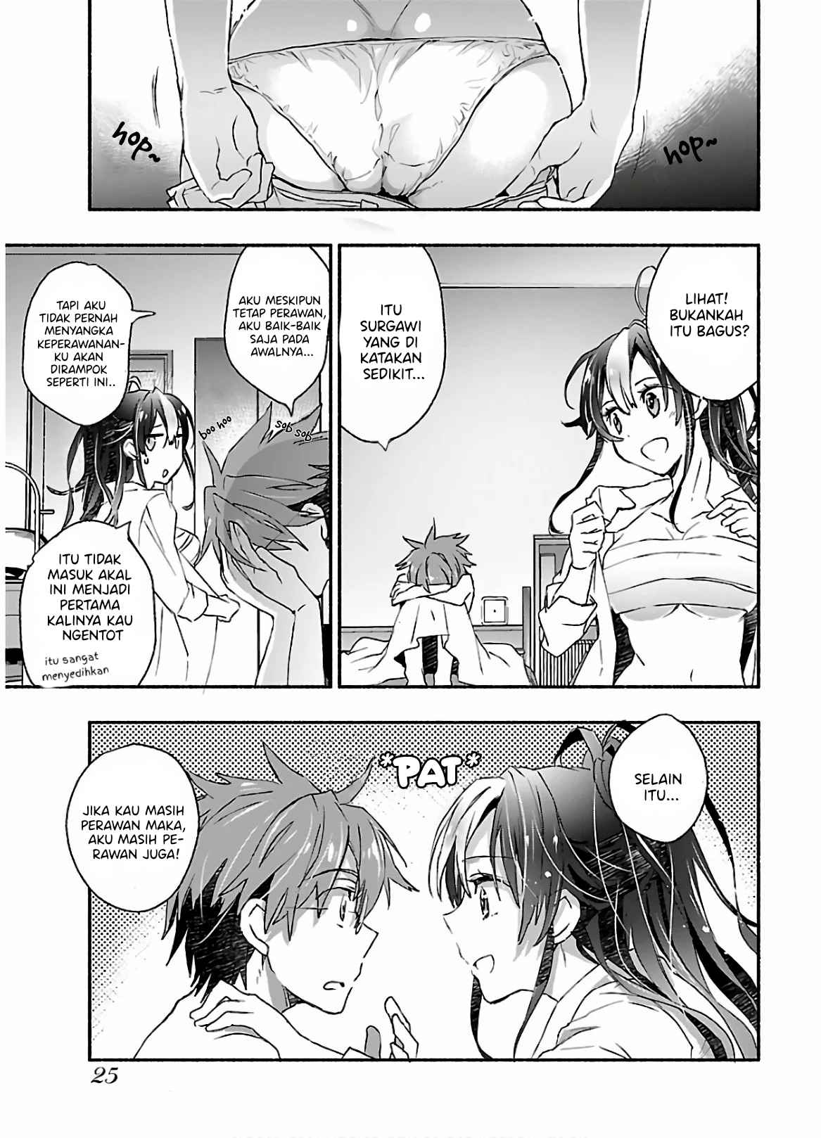 Yankee Musume ni Natsukarete Kotoshi mo Juken ni Shippai Shisou Desu - Chapter 01 25