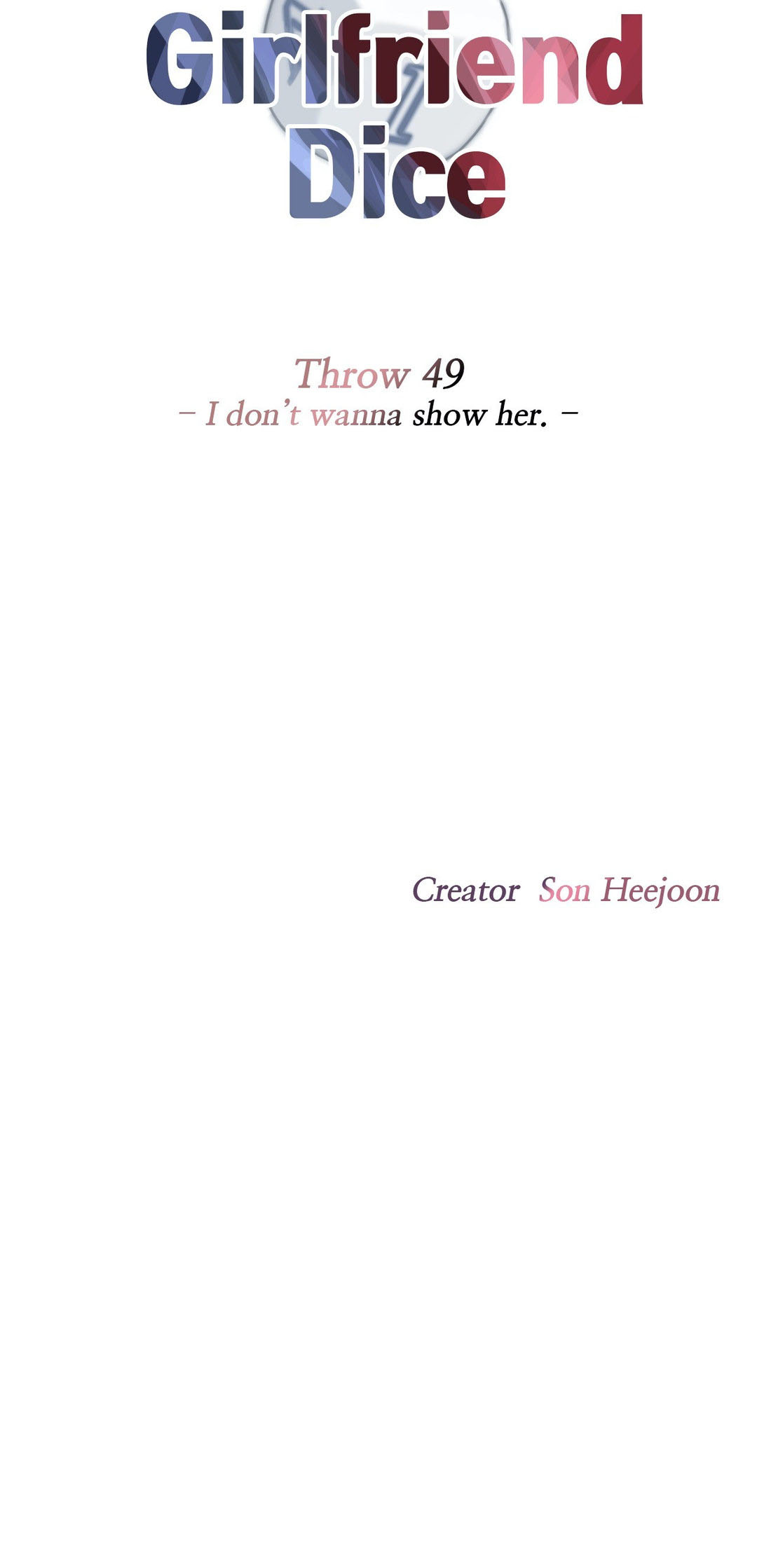 The Girlfriend Dice - Chapter 60 end 755