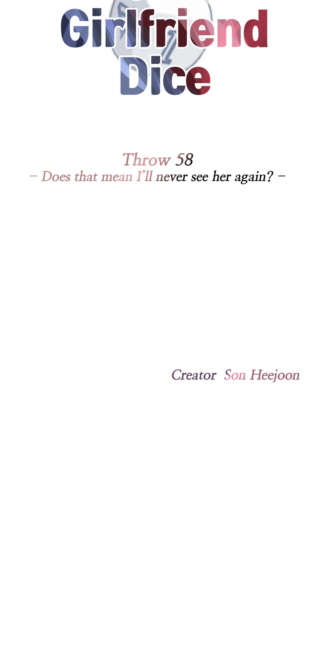 The Girlfriend Dice - Chapter 60 end 1035