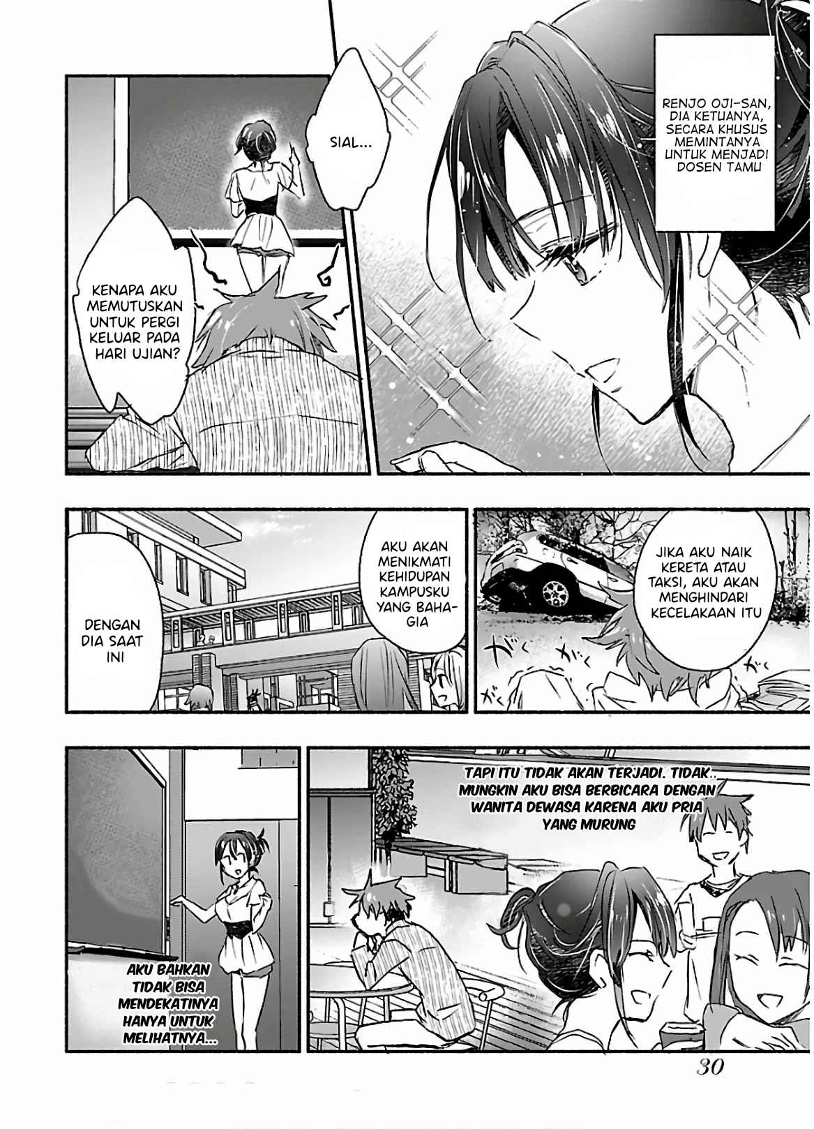 Yankee Musume ni Natsukarete Kotoshi mo Juken ni Shippai Shisou Desu - Chapter 01 30